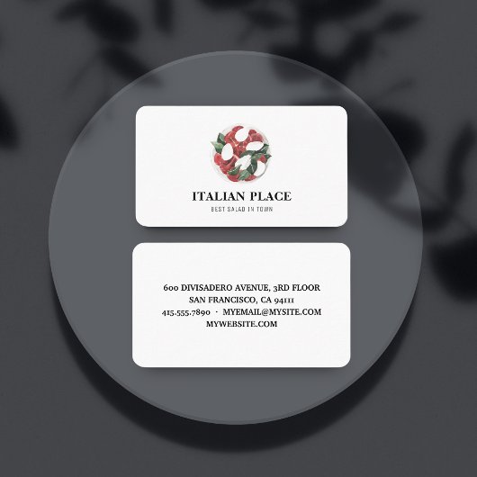 Modern beste salaris in de stad visitekaartje