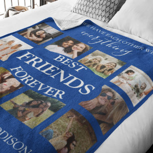 Modern Beste Vrienden Voor Het Leven Fotocolla Fleece Deken