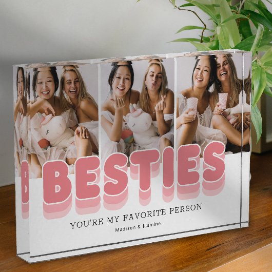 Modern Besties Friendship Fotoblokken