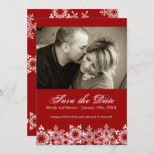 MODERN BEWAREN DE DATUM FOTOKAARTEN SAVE THE DATE (Voorkant / Achterkant)