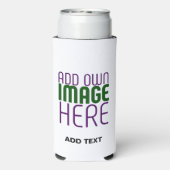 MODERN BEWERKBAAR EENVOUDIG WIT AFBEELDING TEKST S (Seltzer Achterkant)