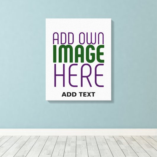 MODERN BEWERKBAAR EENVOUDIG WIT AFBEELDING TEKST S CANVAS AFDRUK (Insitu (Houten vloer))