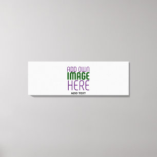 MODERN BEWERKBAAR EENVOUDIG WIT AFBEELDING TEKST S CANVAS AFDRUK