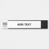 MODERN BEWERKBAAR EENVOUDIG WIT AFBEELDING TEKST S DEURBORDJE (Voorkant)