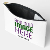 MODERN BEWERKBAAR EENVOUDIG WIT AFBEELDING TEKST S ETUI (Open)