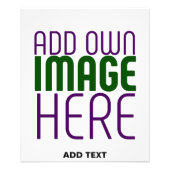MODERN BEWERKBAAR EENVOUDIG WIT AFBEELDING TEKST S FOTO AFDRUK (Voorkant)