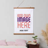 MODERN BEWERKBAAR EENVOUDIG WIT AFBEELDING TEKST S HANGEND WANDKLEED (Slaapkamer)