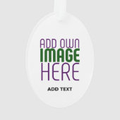 MODERN BEWERKBAAR EENVOUDIG WIT AFBEELDING TEKST S ORNAMENT (achterkant)