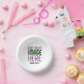 MODERN BEWERKBAAR EENVOUDIG WIT AFBEELDING TEKST S PAPIEREN KOMMEN (Feest)