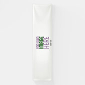 MODERN BEWERKBAAR EENVOUDIG WIT AFBEELDING TEKST S SPANDOEK (Verticaal)