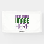 MODERN BEWERKBAAR EENVOUDIG WIT AFBEELDING TEKST S SPANDOEK (Horizontaal)