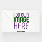 MODERN BEWERKBAAR EENVOUDIG WIT AFBEELDING TEKST S SPANDOEK (Horizontaal)