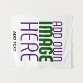 MODERN BEWERKBAAR EENVOUDIG WIT AFBEELDING TEKST S WANDKLEED (Voorkant (horizontaal))