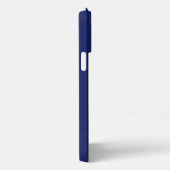 MODERN BEWERKBAAR SCHATTIGE NAVY BLAUW AFBEELDING iPhone HOESJE (Rechterkant)