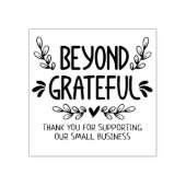 Modern Beyond Grateful, Bedankt Rubberstempel (Afrduk)