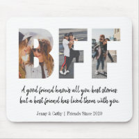 Modern BFF Best Friend Forever Cute Photo Collage