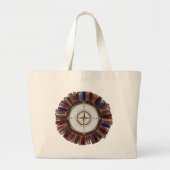 Modern Bibliophile Tote Bag - Minimalist Library (Devant)