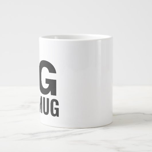 Modern Big Dad Mok Vaderdag Custom Name Huge (Voorkant)