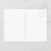 Modern Birth Announcement Briefkaart (Achterkant)