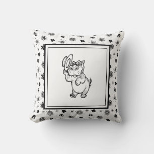 Modern Birth Baby Boy voor kinderen Hippopotamus Kussen