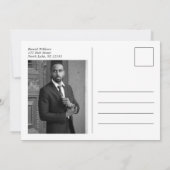 Modern Birthday Custom Magazine Cover Bedankkaart (Achterkant)