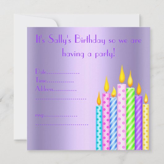 MODERN BIRTHDAY PARTIJ VIA MUMSBUBSNGRUBS KAART (Achterkant)