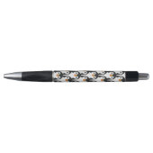 Modern Black and White Penguin Pattern Pen (Voorkant)