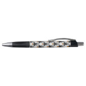 Modern Black and White Penguin Pattern Pen (Bovenkant)