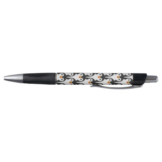 Modern Black and White Penguin Pattern Pen (Bodem)