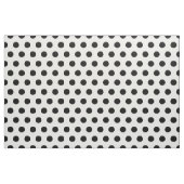 Modern Black and White Polka Dots Stof (Yard (91,4 cm))