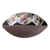 Modern Black Best Pap Ever Photo Collage Football (Gedraaid 90)