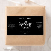 Modern Black Face Serum Labels (Insitu)