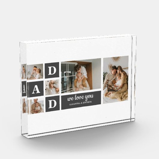 Modern Black | Foto van collage | Pap Best Gift (Links)