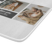 Modern Black | Foto van collage | Pap Best Gift Snijplank (Hoek)