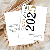 Modern Black Gold 2025 Afstuderen aangekondigd Aankondiging