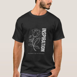 Modern Black Inspiration T-shirt