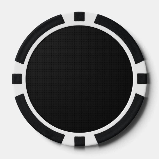 Modern Black Poker Chips (Voorkant)