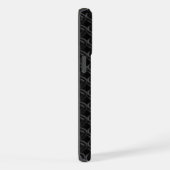 Modern Black Rubber Lattice with Name (Côté droit)
