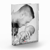 Modern Black Script Father Vast foto (Links)