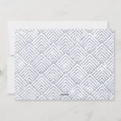 Modern Black Script Good Tidings of Comfort & Joy Feestdagenkaart (Achterkant)