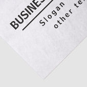 Modern Black Tissuepapier (Detail)