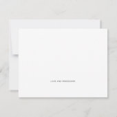 Modern Black White Maid of Honor proposal Kaart (Achterkant)