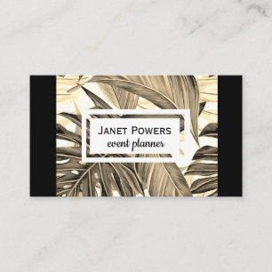 modern blad art custom visitekaartje