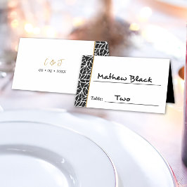 Modern blad patroon rand