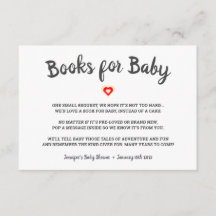 Modern blauw hart brengt een Baby shower voor boek