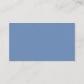 Modern blauw lint display douchewand Kaart (Achterkant)