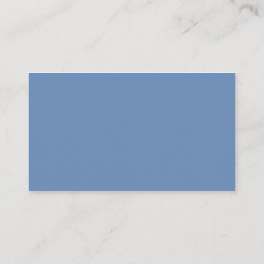 Modern blauw lint display douchewand Kaart (Achterkant)