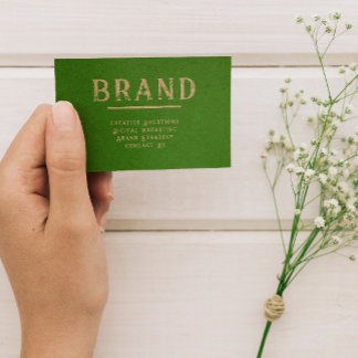 Modern Blauw met QR-code | Professionele Ondernemi Visitekaartje