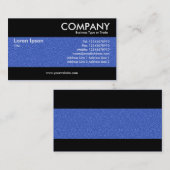 Modern - Blauw reliëf Visitekaartje (Voorkant / Achterkant)