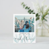 Modern Blauwgroen word jij mijn vriend van de eerv (Staand voorkant)